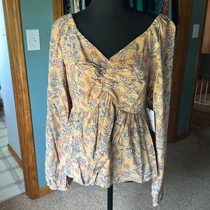 Cute Floral Blouse